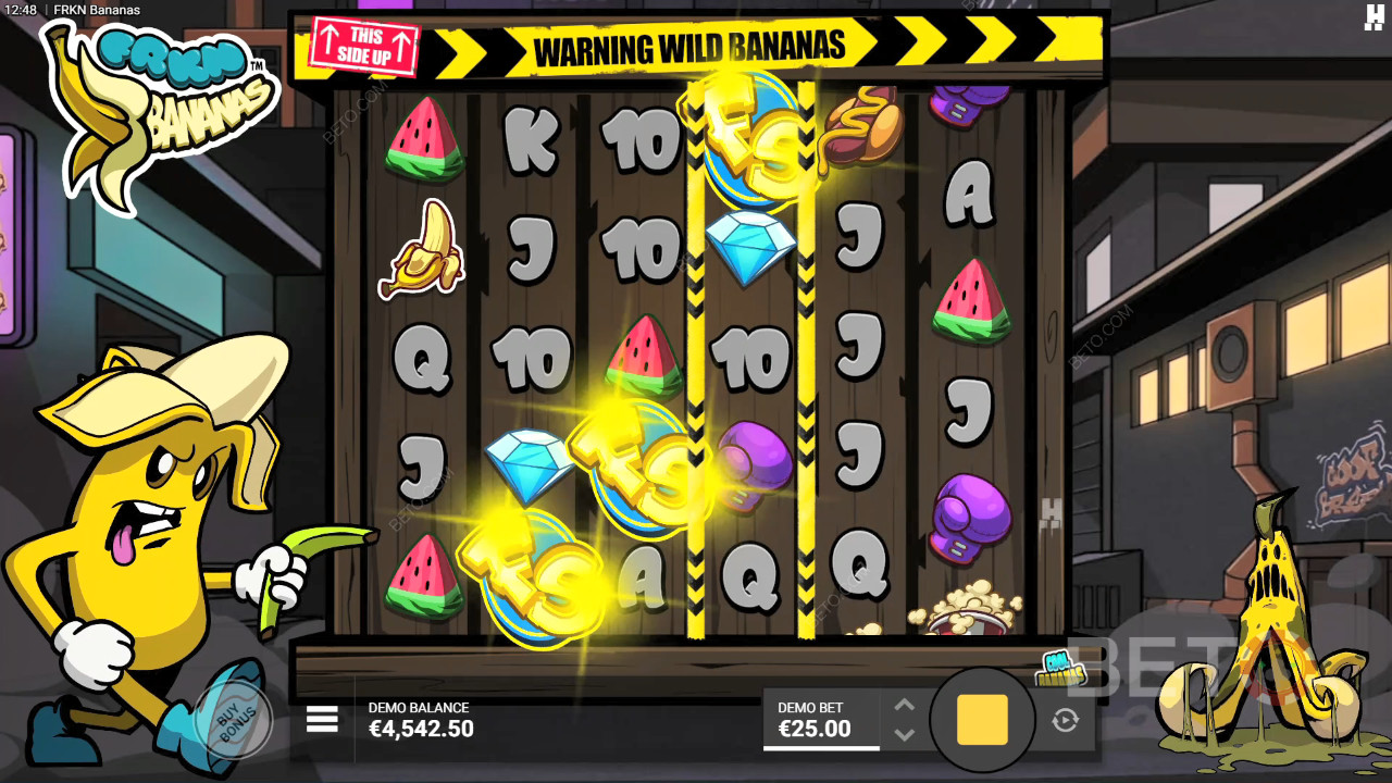 FRKN Bananas felülvizsgálata BETO Slots által