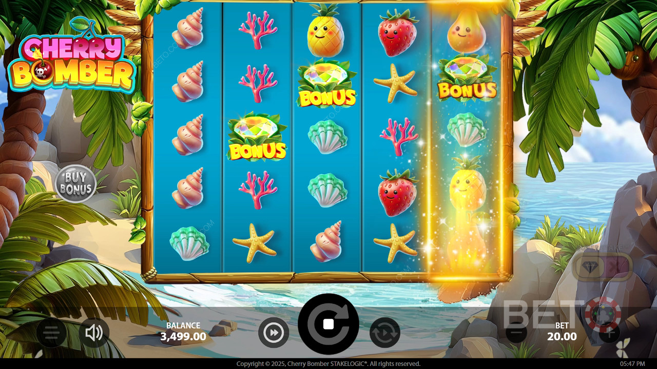 Cherry Bomber felülvizsgálata a BETO Slots által