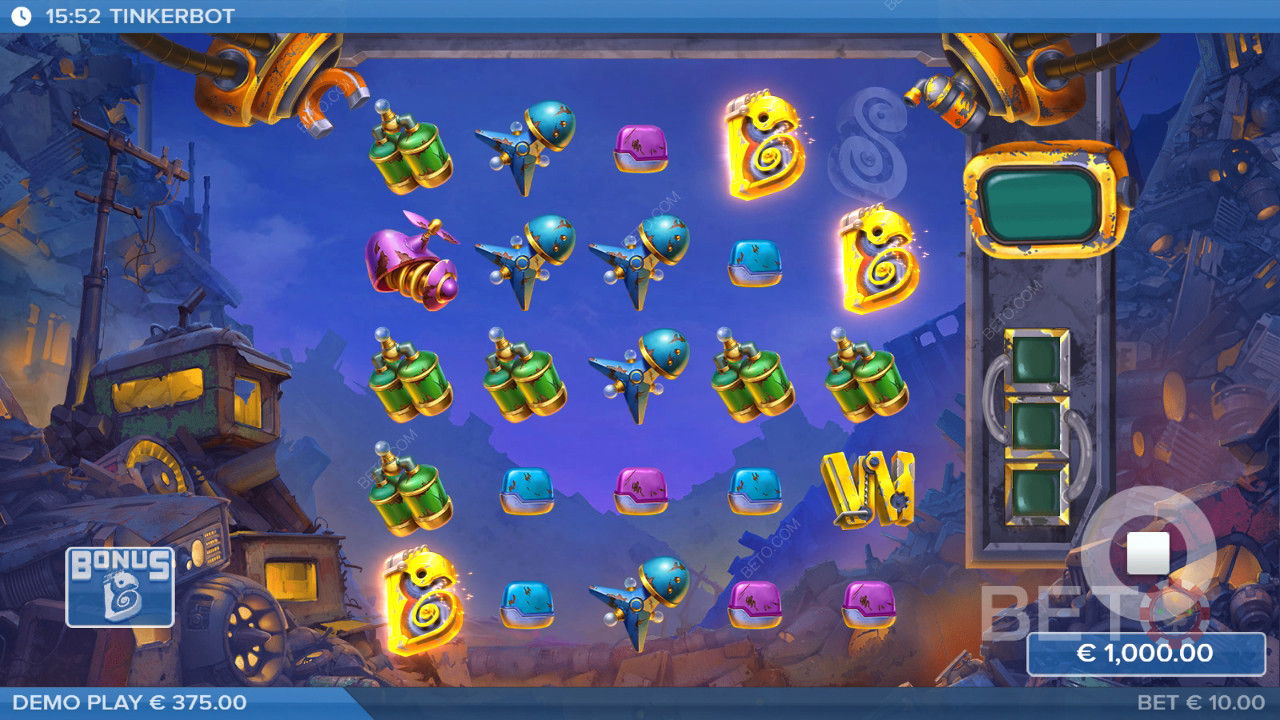 Tinkerbot felülvizsgálata BETO Slots által