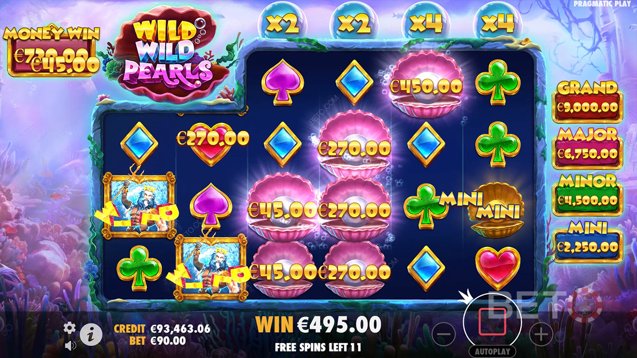 Wild Wild Pearls felülvizsgálata BETO Slots által