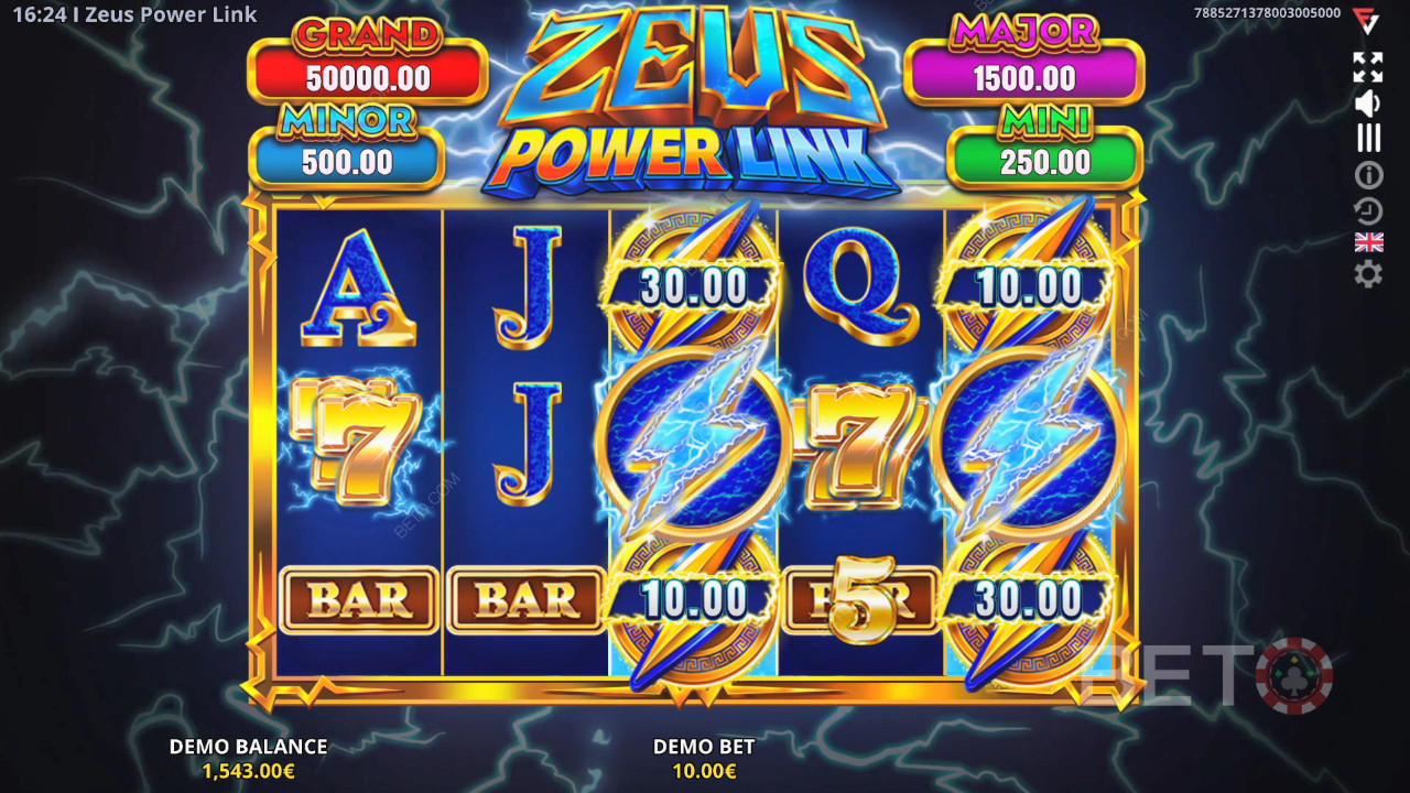 Zeus Power Link felülvizsgálata a BETO Slots által