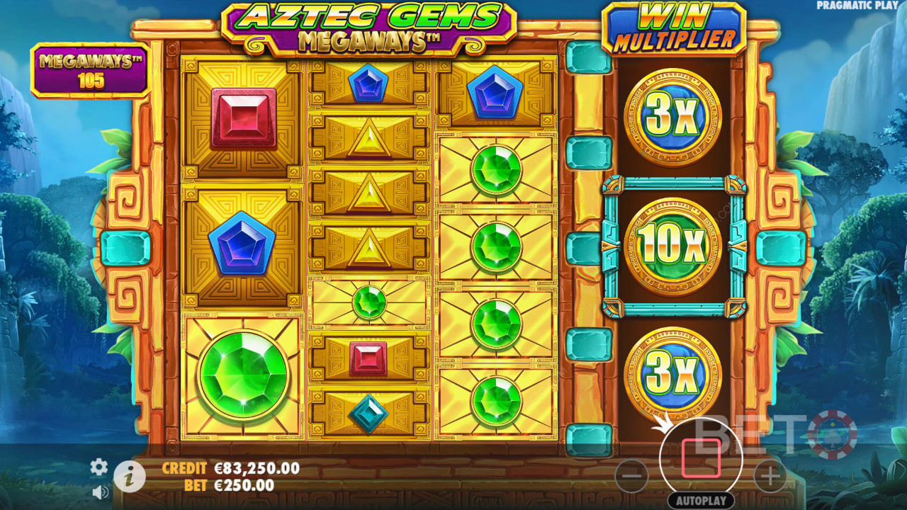 Aztec Gems Megaways felülvizsgálata BETO Slots által