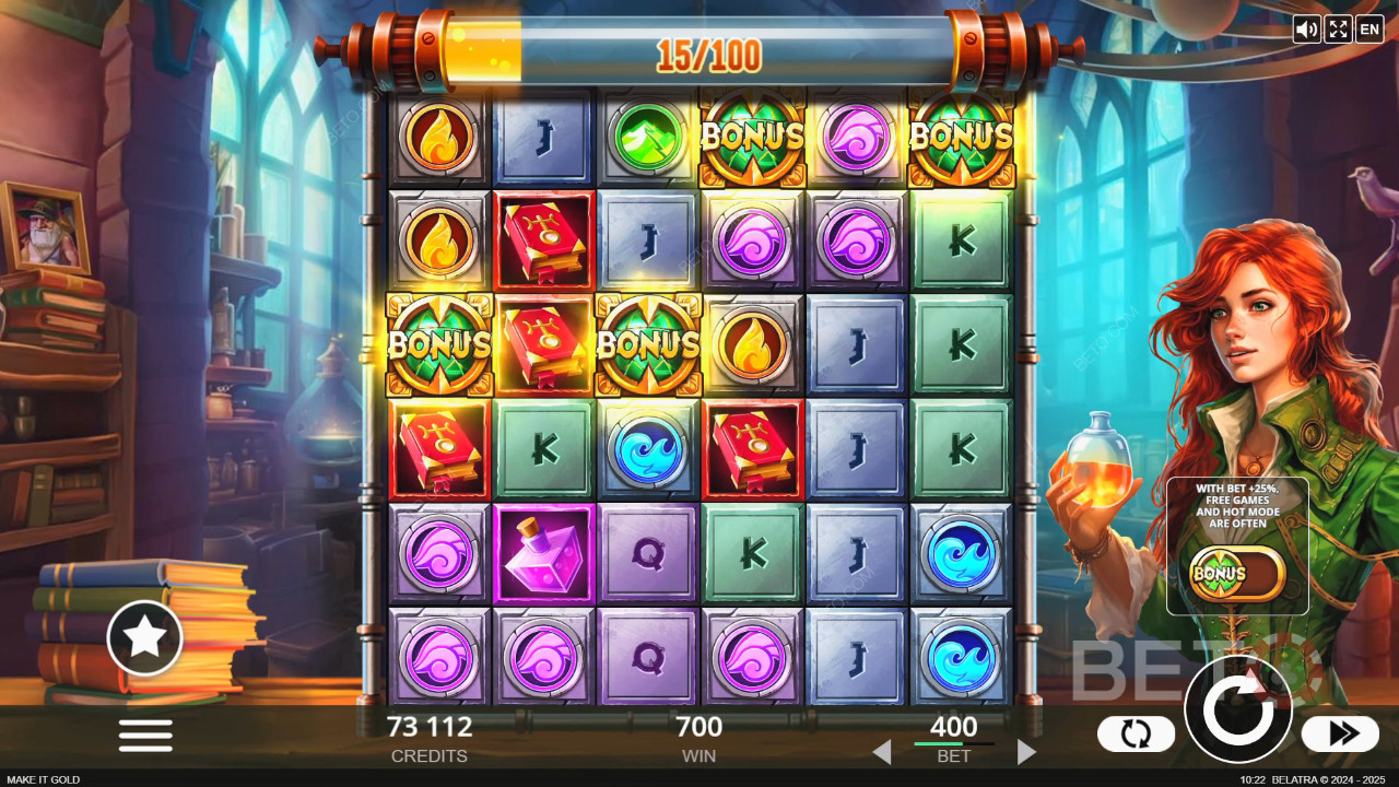 Make It Gold felülvizsgálata a BETO Slots által