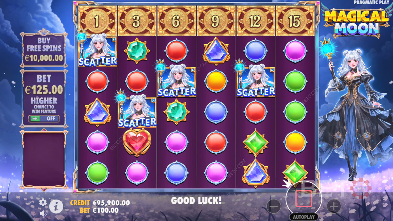 Magical Moon felülvizsgálata BETO Slots által