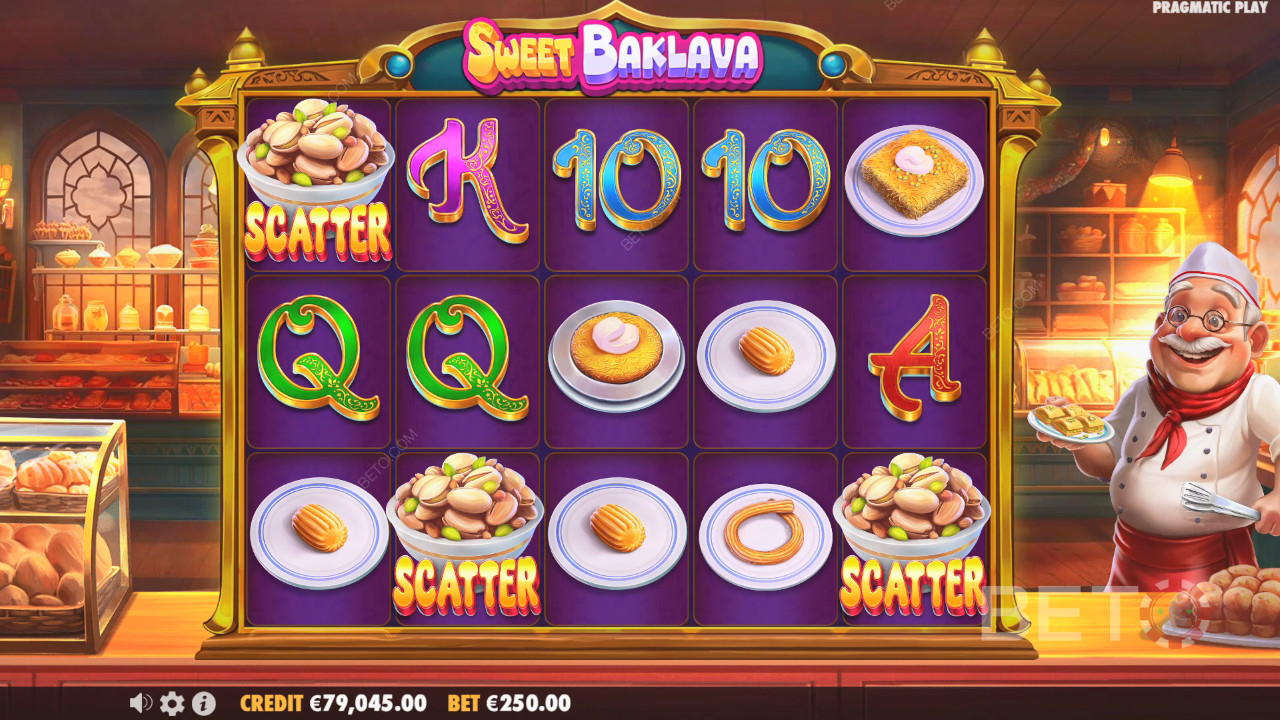 Édes Baklava felülvizsgálata BETO Slots által