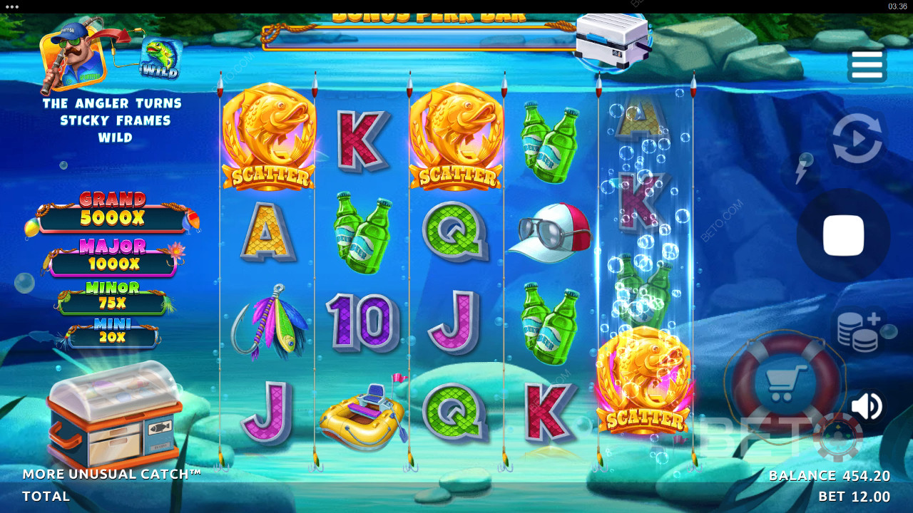 További szokatlan fogás felülvizsgálata a BETO Slots által