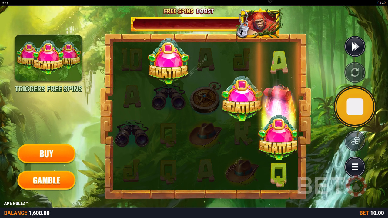 Ape Rulez felülvizsgálata a BETO Slots által