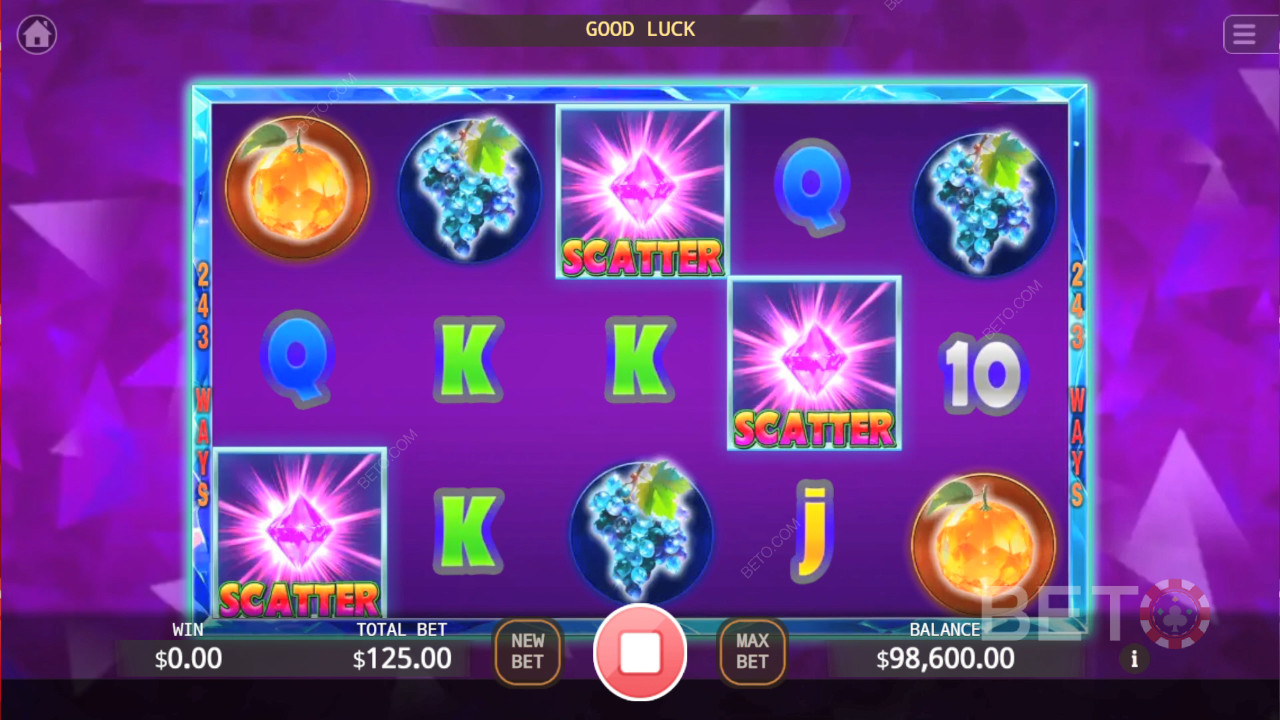 Crystal Fruits felülvizsgálata BETO Slots által