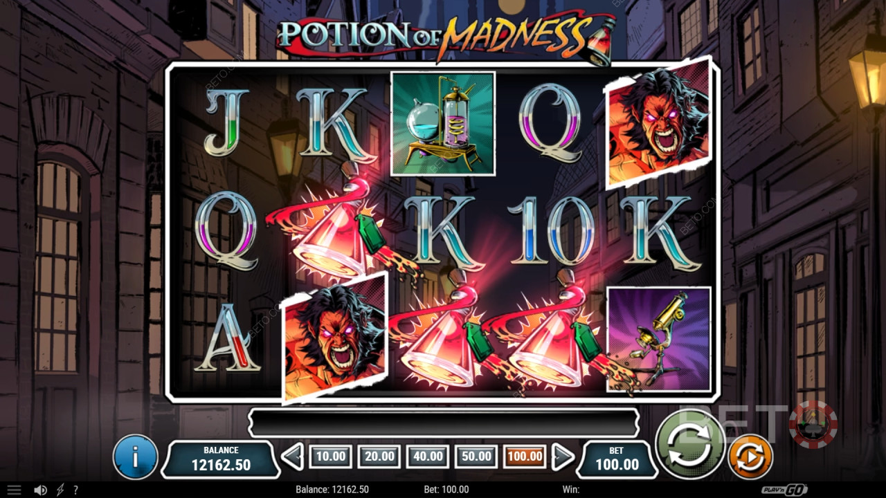 Az őrület bájitalának felülvizsgálata a BETO Slots által