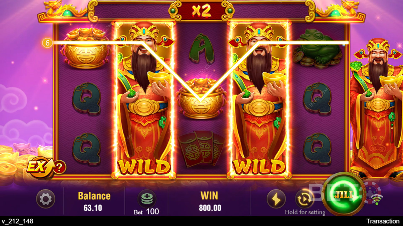 Jili Caishen felülvizsgálata BETO Slots által
