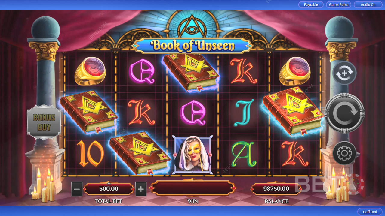 Book of Unseen felülvizsgálata BETO Slots által