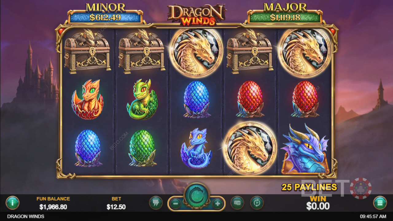 Dragon Winds felülvizsgálata a BETO Slots által