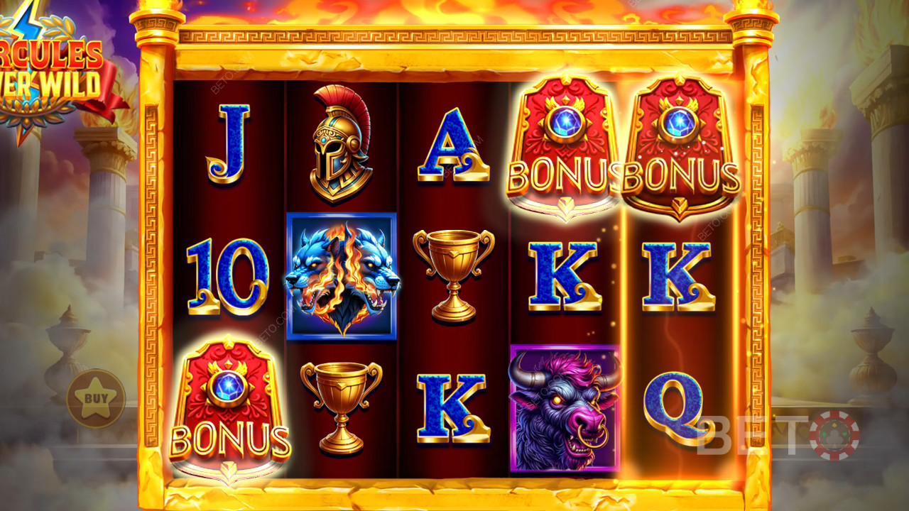 Hercules Power Wild felülvizsgálata a BETO Slots által
