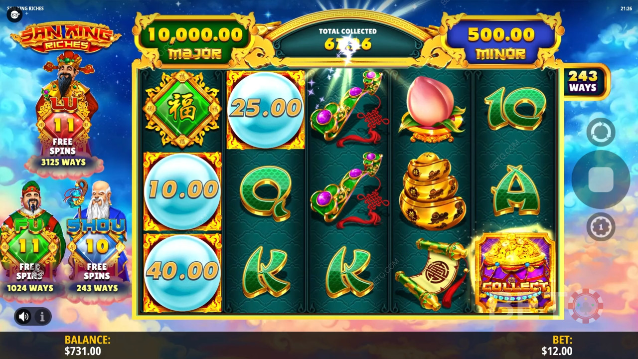San Xing Riches felülvizsgálata BETO Slots által