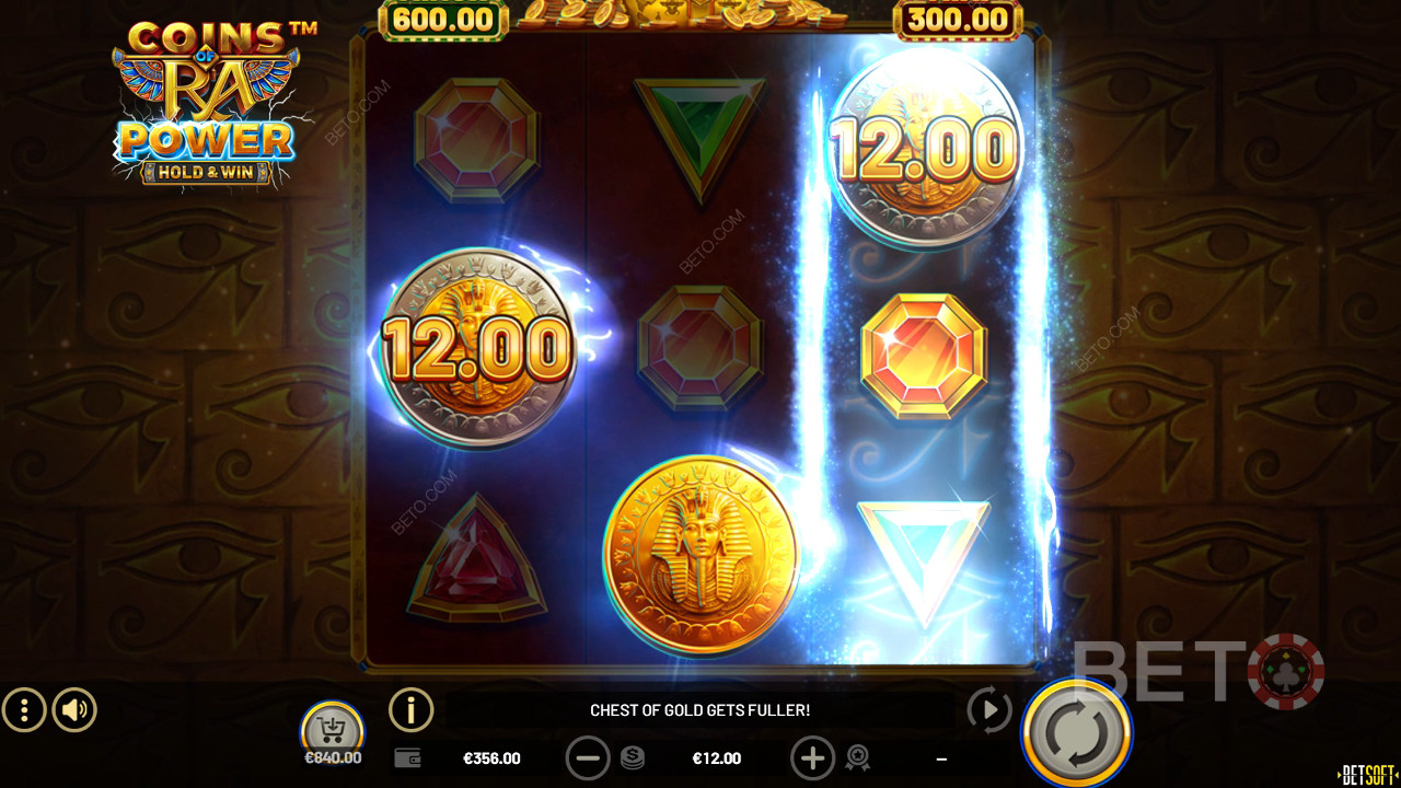 Coins of Ra Power felülvizsgálata a BETO Slots által