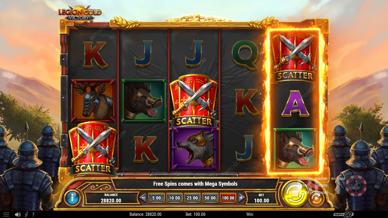 Legion Gold Victory felülvizsgálata a BETO Slots által