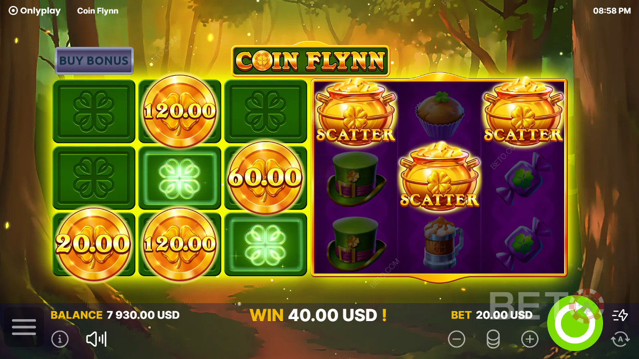 Coin Flynn felülvizsgálata BETO Slots által
