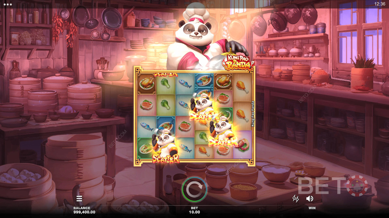 Kung Pao Panda felülvizsgálata BETO Slots által