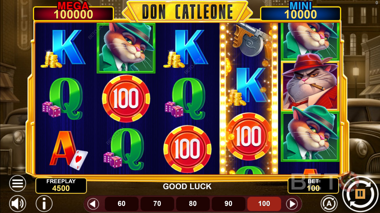 Don Catleone Hold and Win felülvizsgálata BETO Slots által
