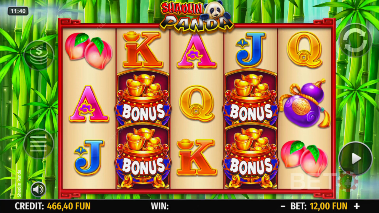 Shaolin Panda felülvizsgálata a BETO Slots által