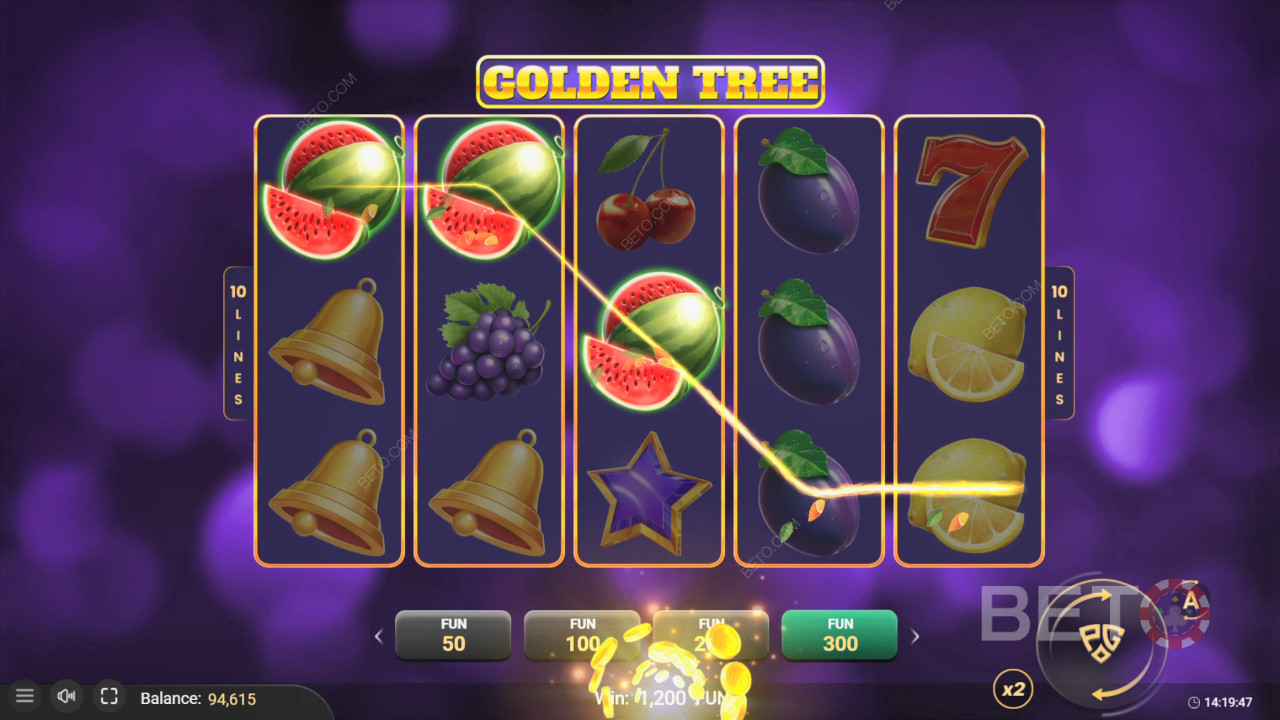 Bónusz funkciók magyarázata a Golden Tree by Pascal Gaming játékban