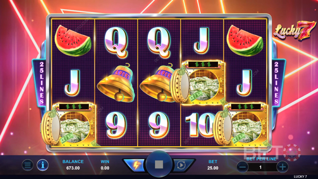 Lucky 7 felülvizsgálata a BETO Slots által