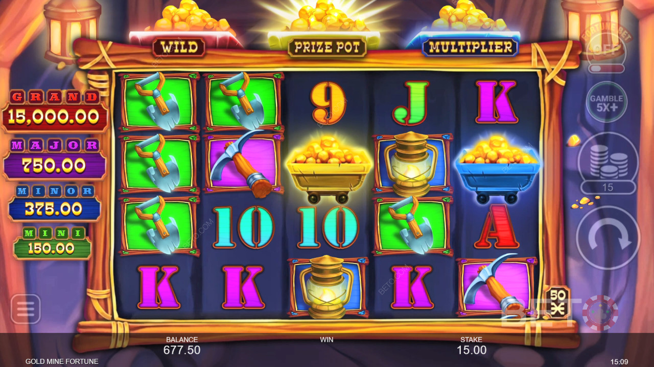 Gold Mine Fortune felülvizsgálata a BETO Slots által