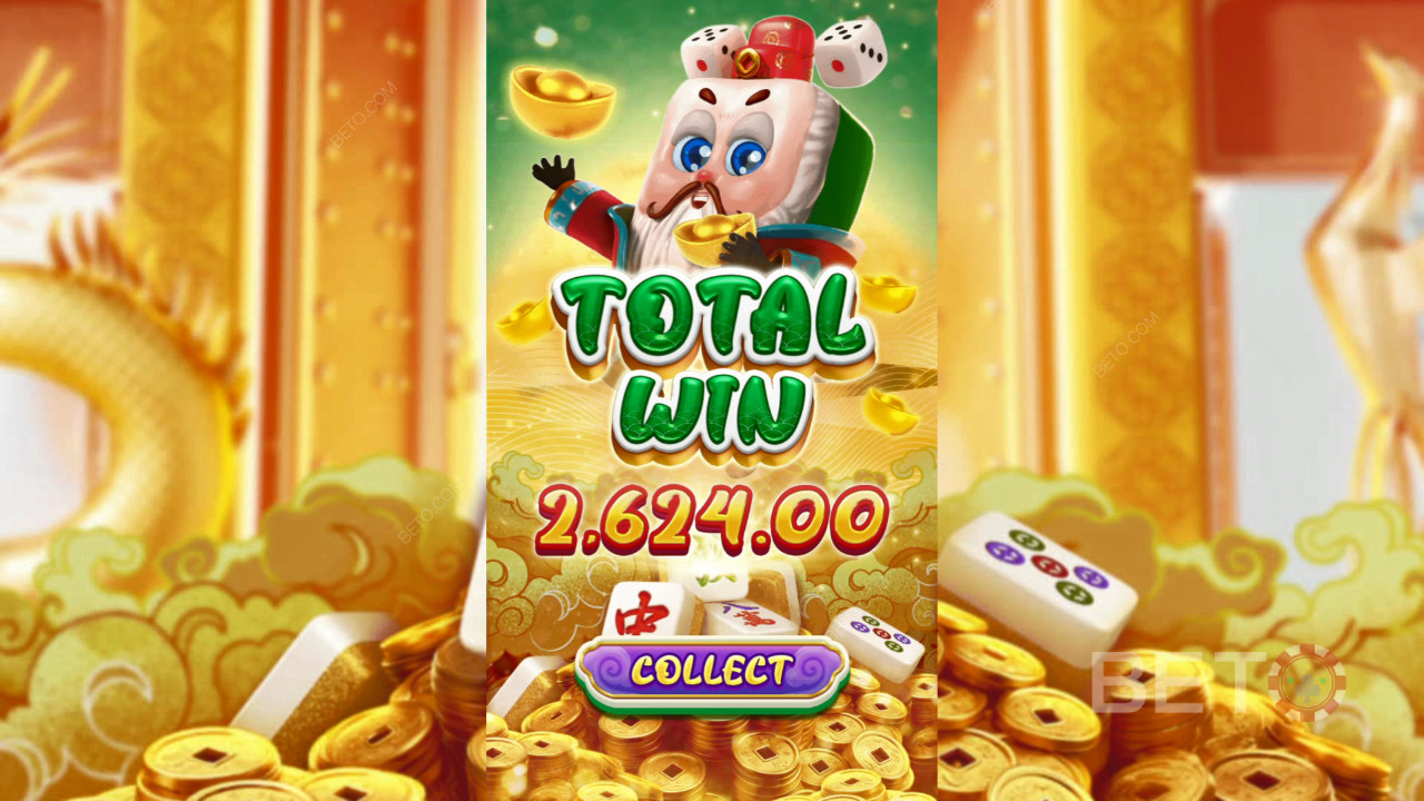 Nyerjen 8,000-szeres tétet a Mahjong Riches nyerőgépen!