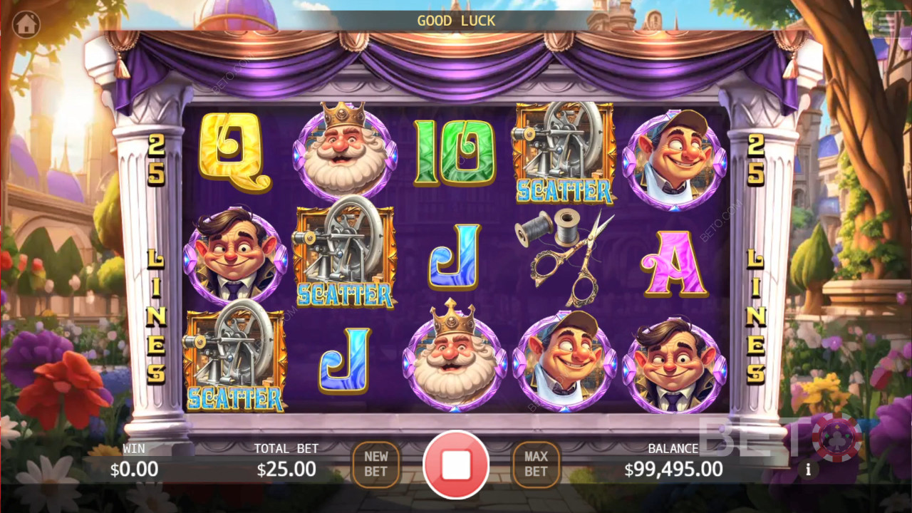 A császár új ruhái felülvizsgálata a BETO Slots által
