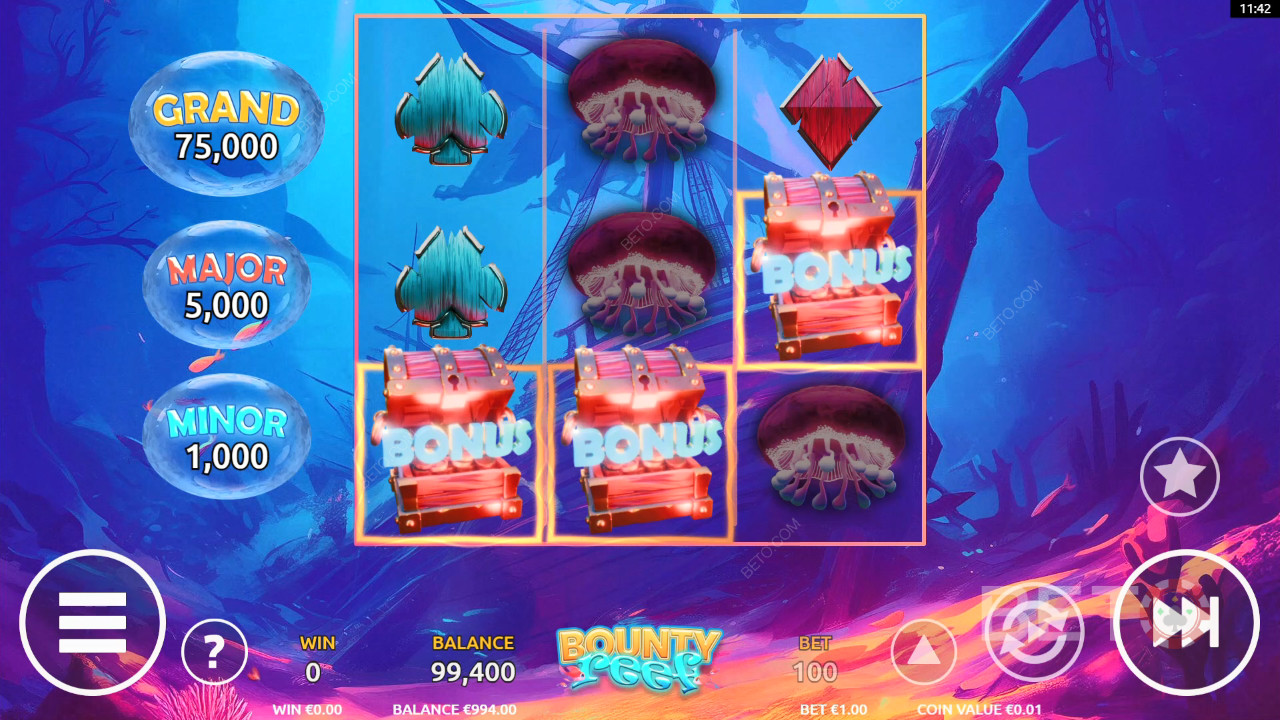 Bounty Reef felülvizsgálata BETO Slots által