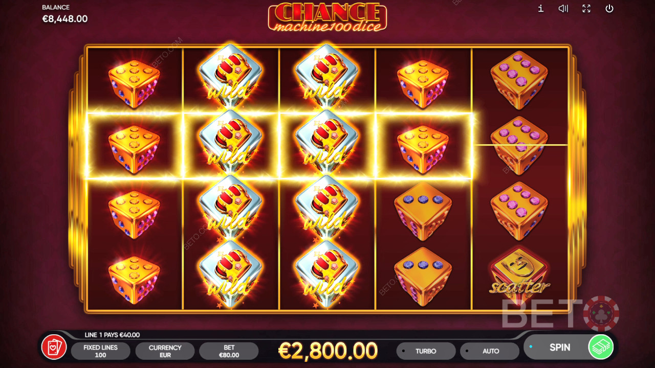 Chance Machine 100 Dice felülvizsgálata BETO Slots által