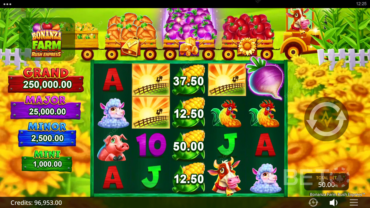 Bonanza Farm Rush Express felülvizsgálata a BETO Slots által