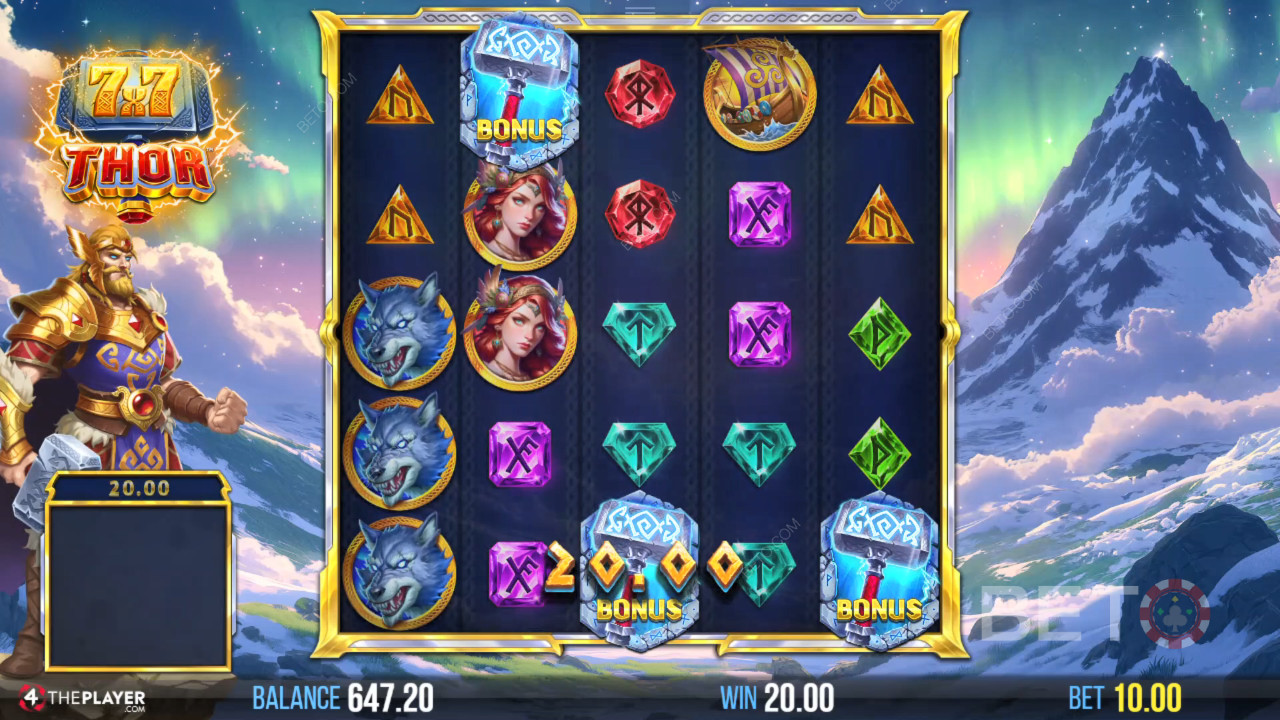 7×7 Thor felülvizsgálata a BETO Slots által