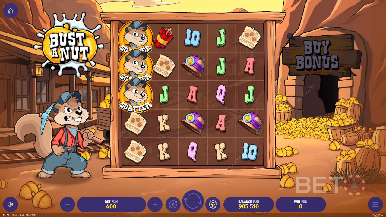Bust a Nut felülvizsgálata BETO Slots által