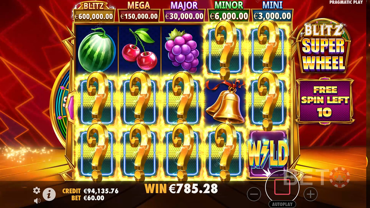 Blitz Super Wheel felülvizsgálata a BETO Slots által