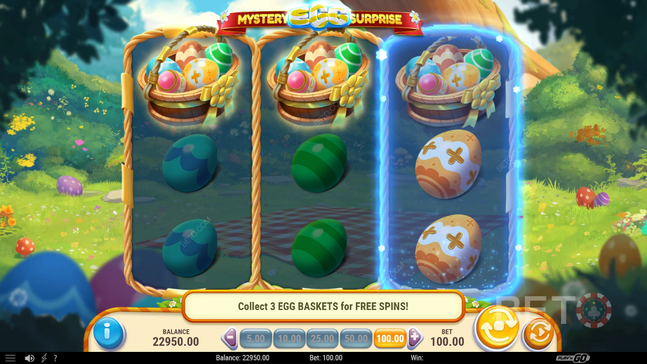 Mystery Egg Surprise felülvizsgálata BETO Slots által