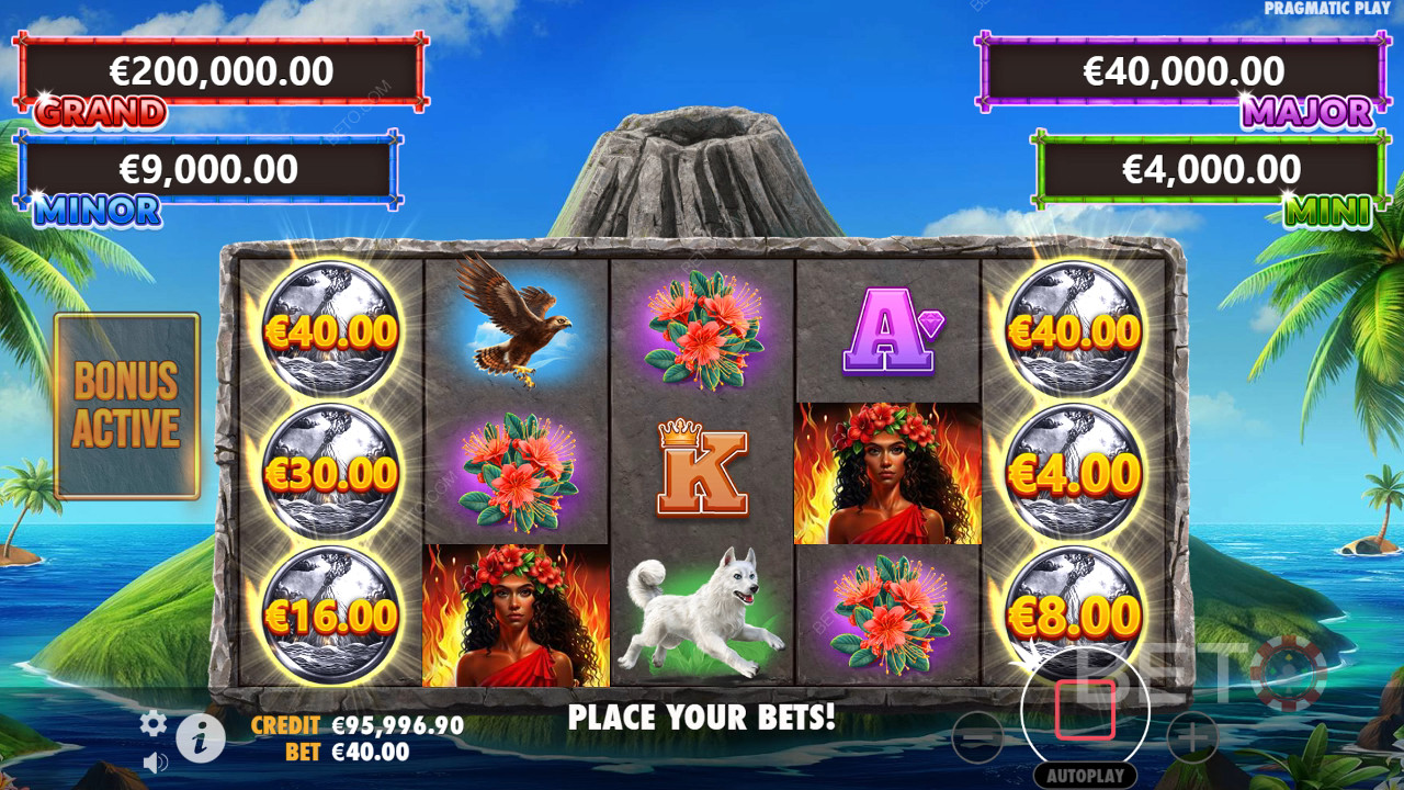 Volcano Goddess felülvizsgálata BETO Slots által