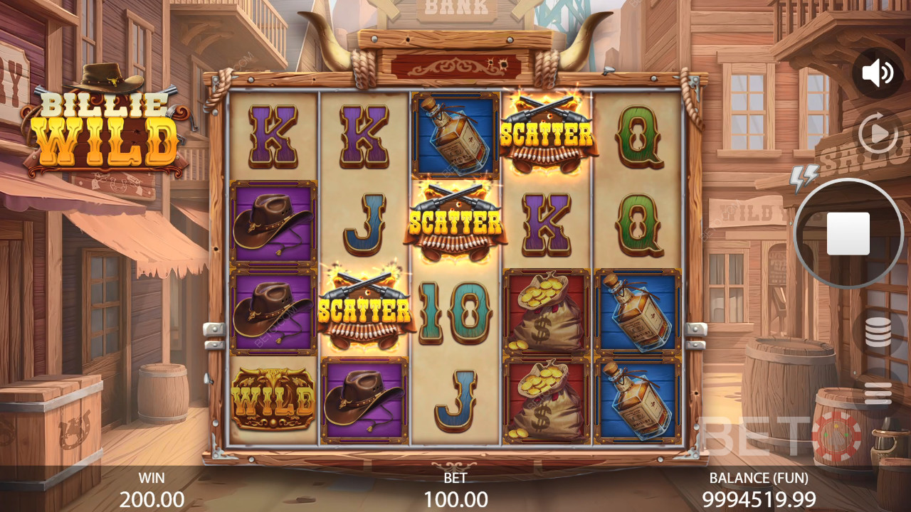 Billie Wild felülvizsgálata a BETO Slots által