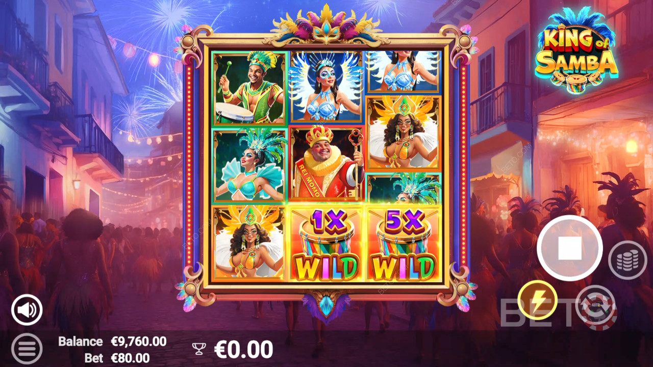 King of Samba felülvizsgálata a BETO Slots által