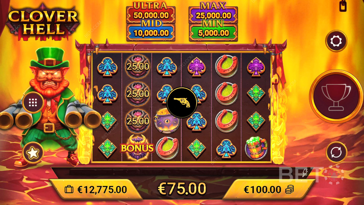 Clover Hell felülvizsgálata a BETO Slots által