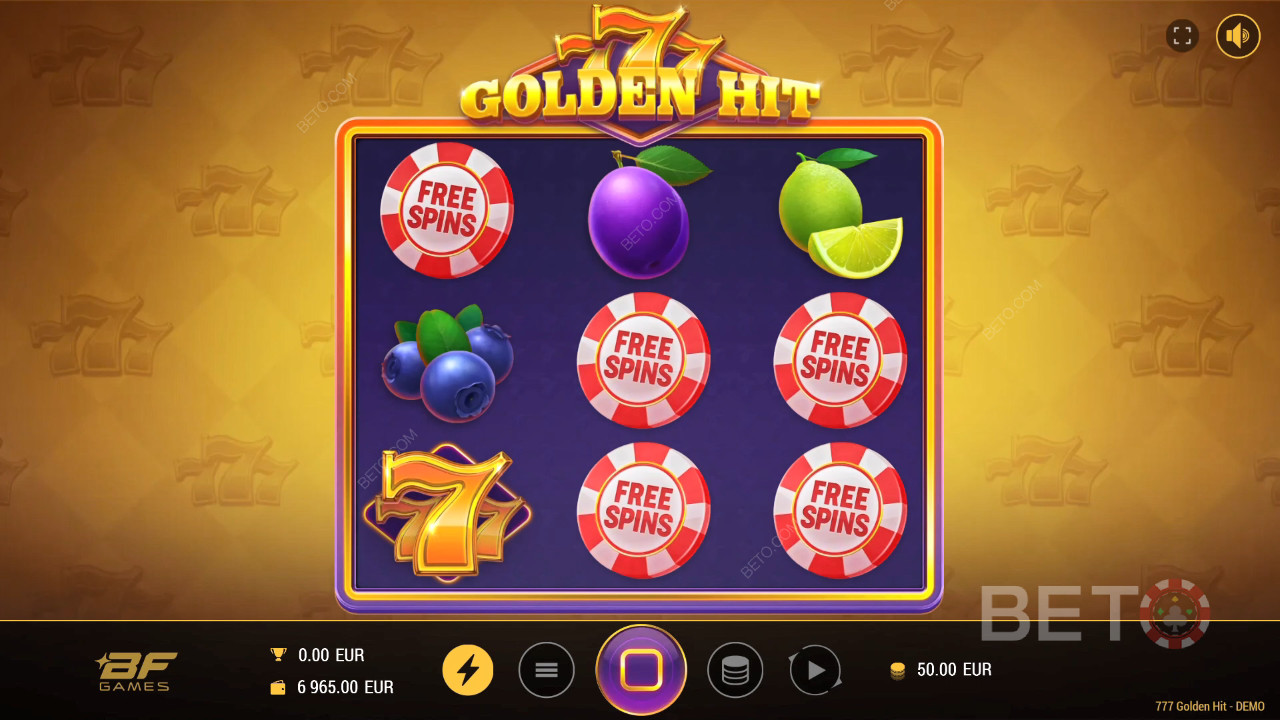 777 Golden Hit felülvizsgálata a BETO Slots által