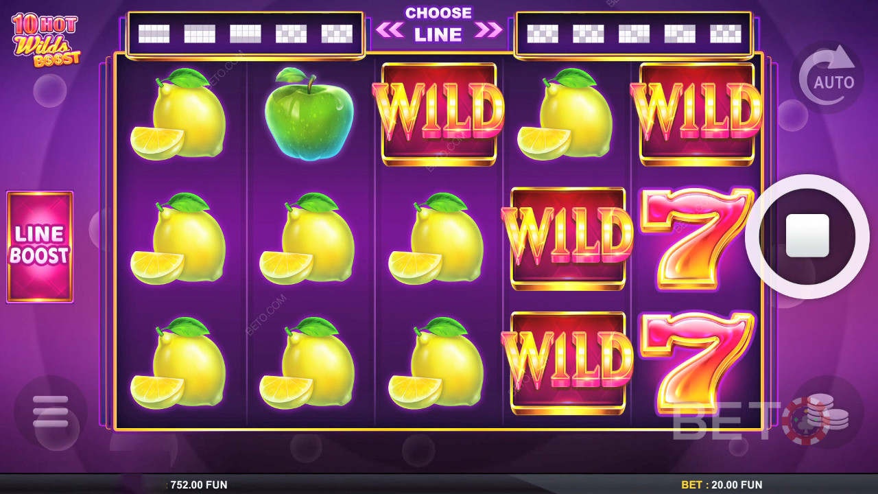10 Hot Wilds Boost felülvizsgálata a BETO Slots által