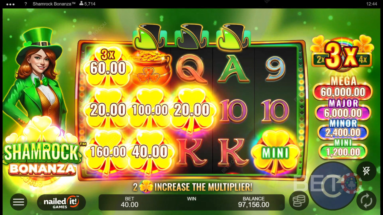 Shamrock Bonanza felülvizsgálata BETO Slots által