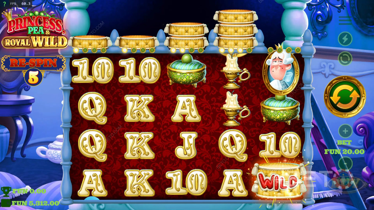 Princess Pea & Royal Wild felülvizsgálata BETO Slots által