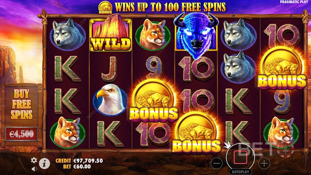 Bison Spirit felülvizsgálata a BETO Slots által
