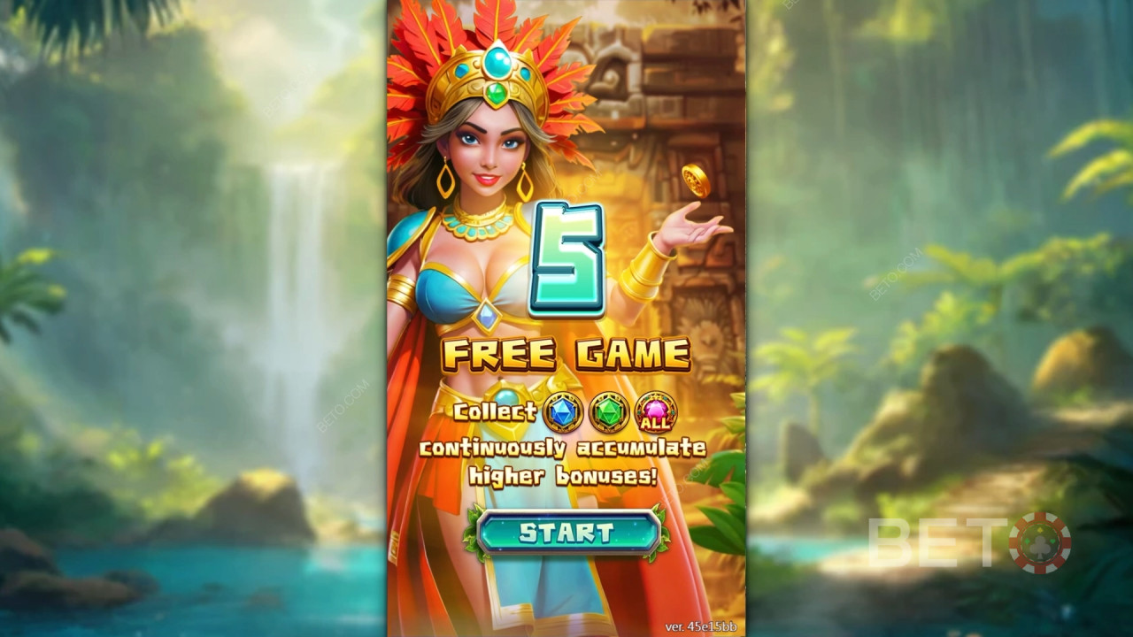 Bónusz funkciók magyarázata a Queen of Inca játékban a Fa Chai Gaming által