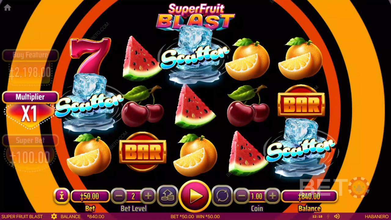 Super Fruit Blast felülvizsgálata BETO Slots által