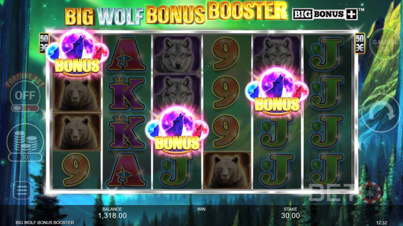 Big Wolf Bonus Booster felülvizsgálata a BETO Slots által