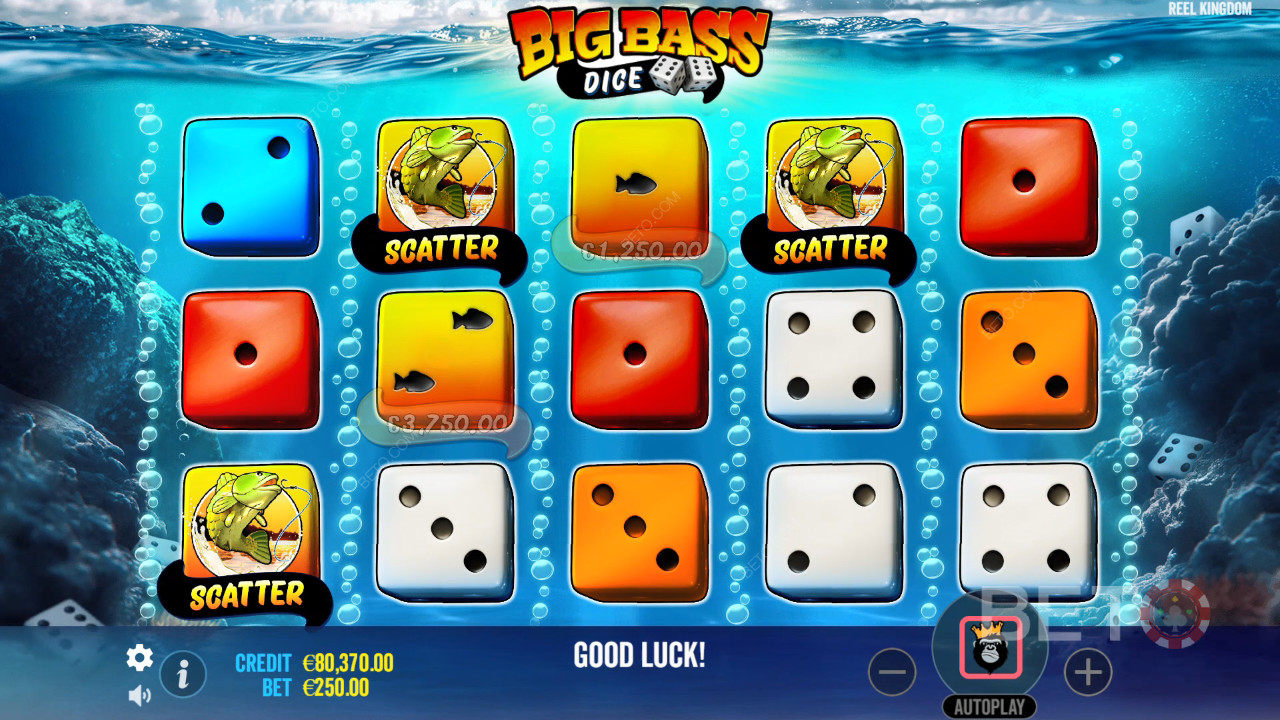 Big Bass Dice felülvizsgálata a BETO Slots által