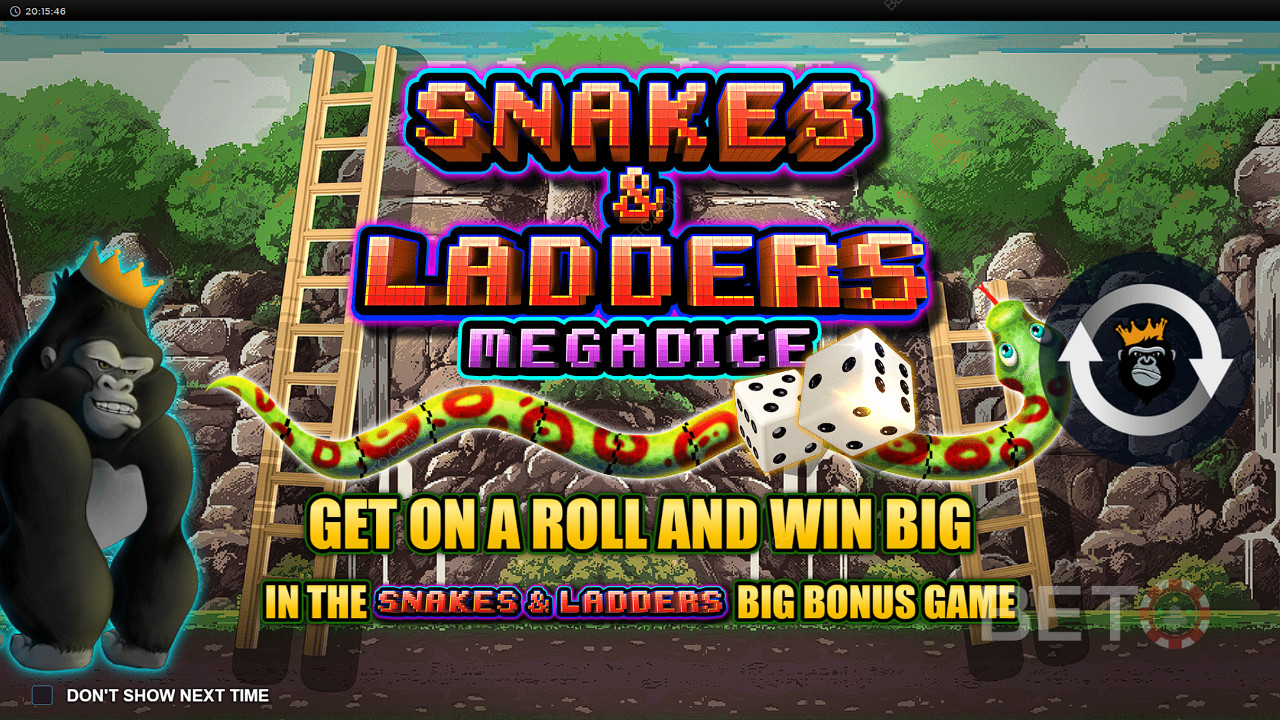 Indítsd el a Snakes and Ladders Board bónuszt, és hajszold a Max Win nyereményt!